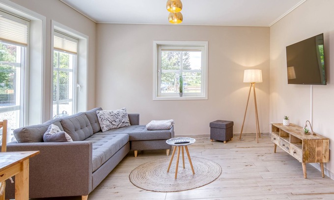 Muritz Apartamento | Ferienwohnung Kranichblick - Ferienwohnung `schwanennest