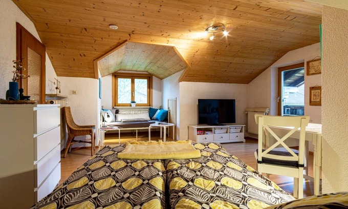 Kleinholzhausen Apartamento | Apartamento de vacaciones "Landurlaub" 45m², último piso