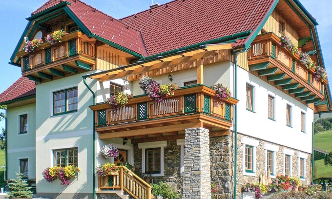 Sankt Peter am Kammersberg Apartamento | Ferienwohnung mit Infarotkabi.