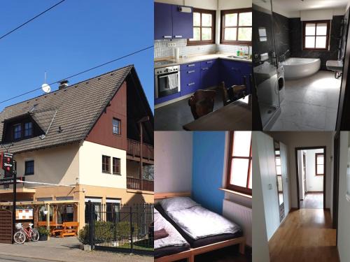Leutzsch Apartamento | Ferienwohnung mit 123qm für 8 Personen mit sehr großem Garten, einfache Innen-Ausstattung