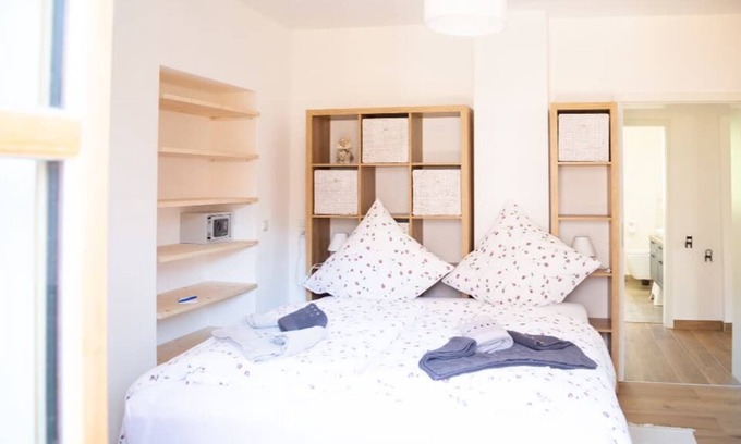 Waldmuenchen Apartamento | Apartamento con balcón privado y sauna privada.