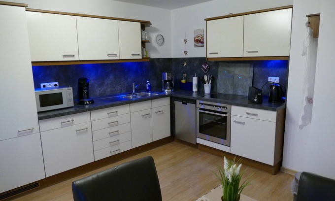 Bernshausen Apartamento | Ferienwohnung mit Gartennutzung