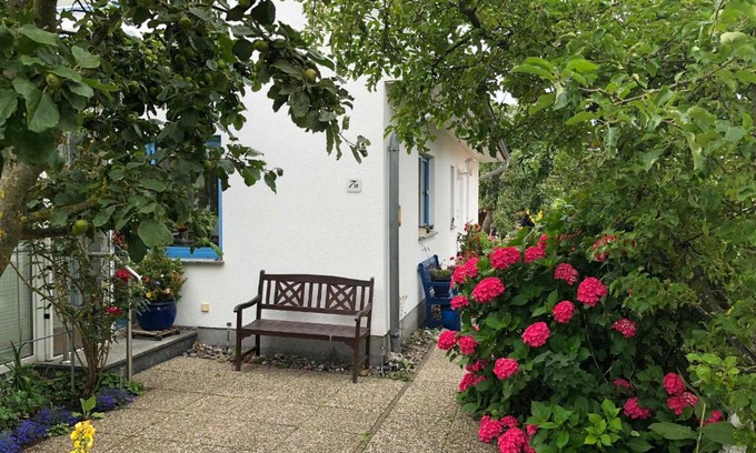 Wieck auf dem Darss Apartamento | Ferienwohnung mit Garten