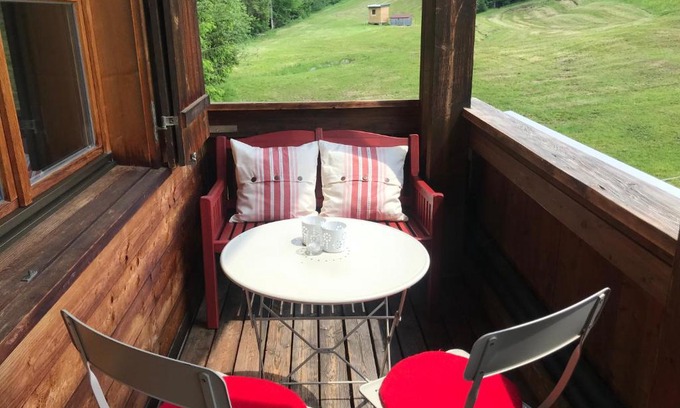 Sibratsgfaell Apartamento | Ferienwohnung Morgentau am Rande der Wildnis