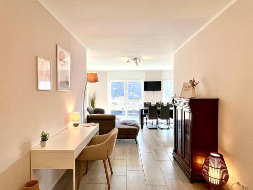 Muden Apartamento | Ferienwohnung Moseltraum, 1-6 Pers, mit 3 Schlafzimmer und Panoramabalkon