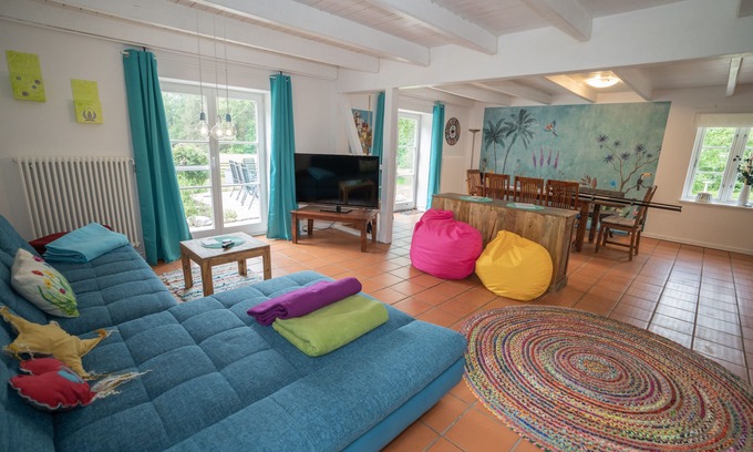 Winnert Apartamento | Ferienwohnung Nr. 1-Apartamento-Panorámico-Baño Privado-Vista al campo