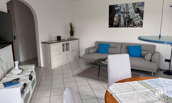Meinerzhagen Apartamento | Ferienwohnung Orth, Tor zum Sauerland, mit großer Terrasse