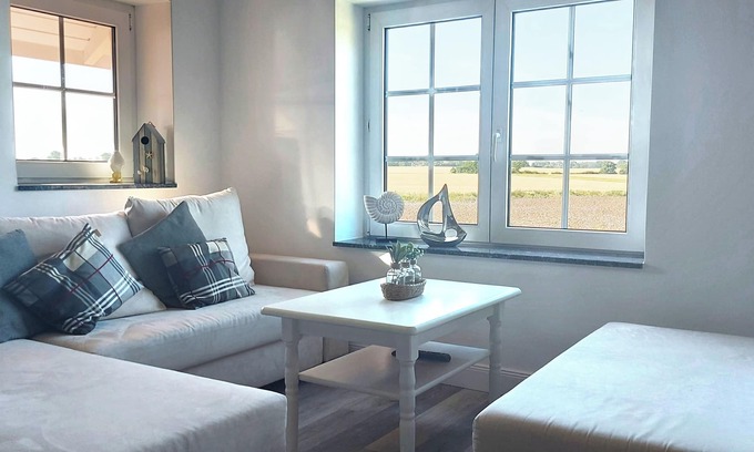Winnemark Apartamento | Ferienwohnung Ostwind - Schleinah, Balkon, Terrasse, Garten, 2 Duschbäder