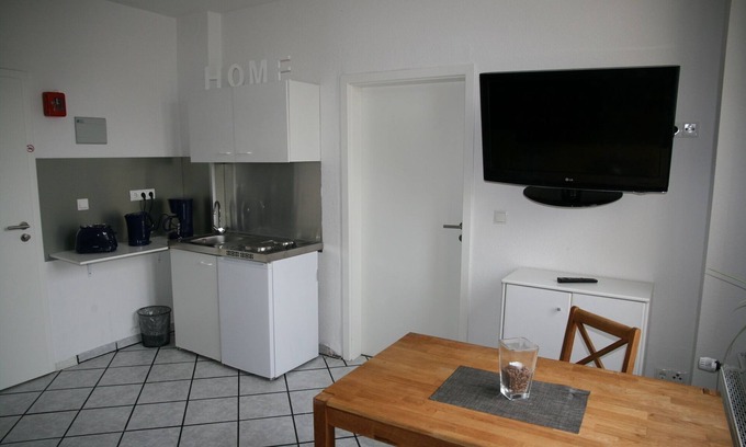 Center/Hamm-Bossendorf Apartamento | Ferienwohnung Palmenblick, 1-3 Pers.