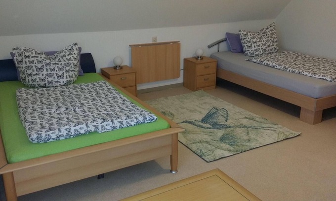 Arnshain Apartamento | Ferienwohnung Panoramablick