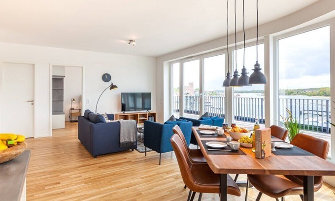 Kappeln Apartamento | Ferienwohnung Penthouse Horizont in Kappeln