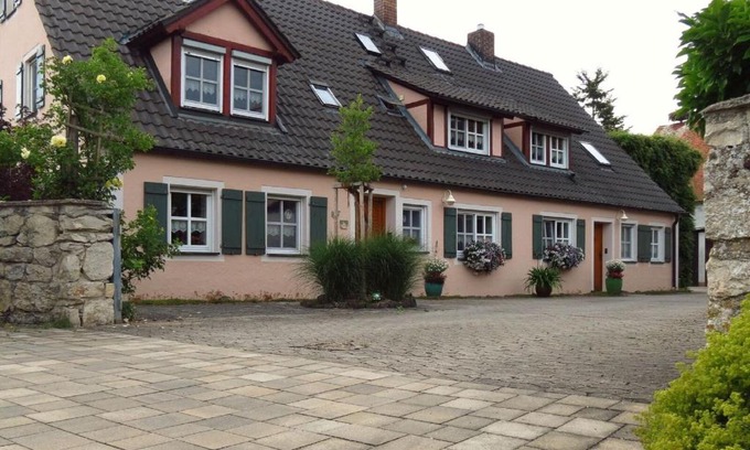 Merkendorf Apartamento | Ferienwohnung Schindler mit Balkon