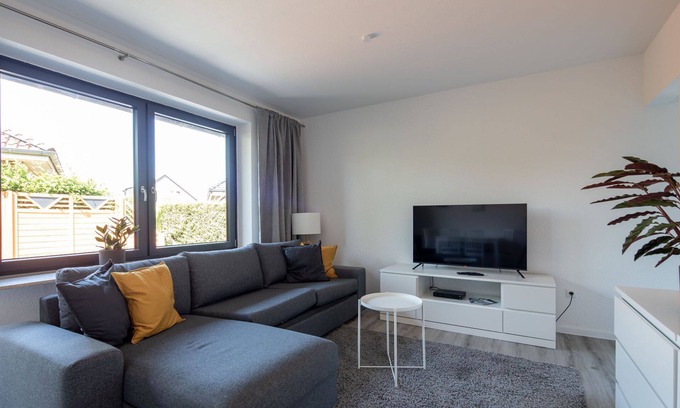 Horum Apartamento | Ferienwohnung Seebär in Minsen, Super Lage, mit Terrasse & Wlan