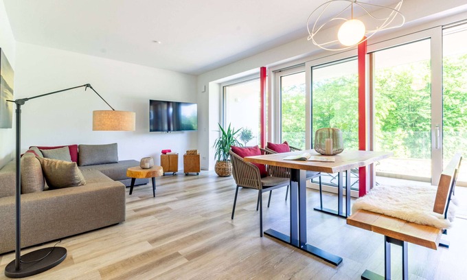 Korbecke Apartamento | Ferienwohnung "seeblick", 91qm, 2 Schlafräume, max 4 Personen