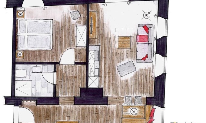Unterammergau Casa | Ferienwohnung Silberdistel - Gasthof Stern