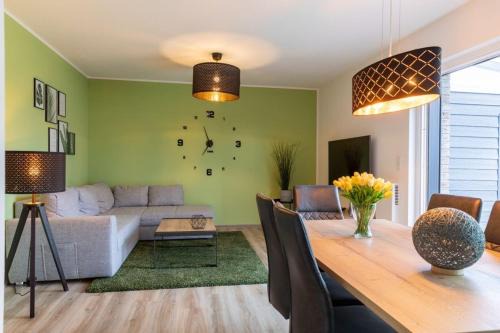 Barssel Apartamento | Ferienwohnung Sonnenstrahl am Harkebrügger See mit Sauna