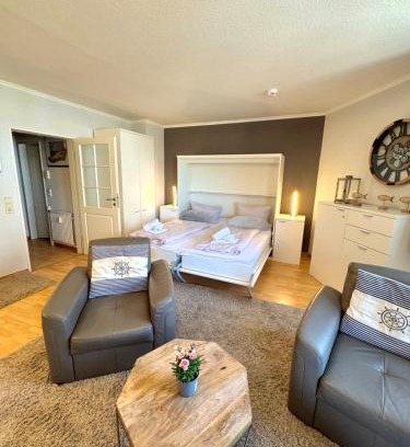 Scharbeutz Apartamento | Ferienwohnung Strandburg - zentral und direkt am Strand