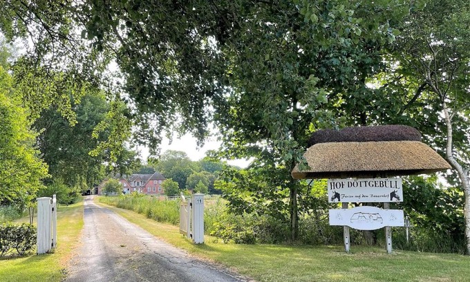 Aventoft Apartamento | Ferienwohnung Thorge OG Hof Döttgebüll