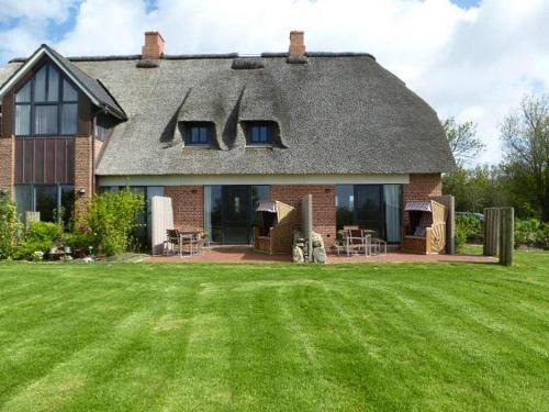 Westerhever Apartamento | Ferienwohnung unter Reet