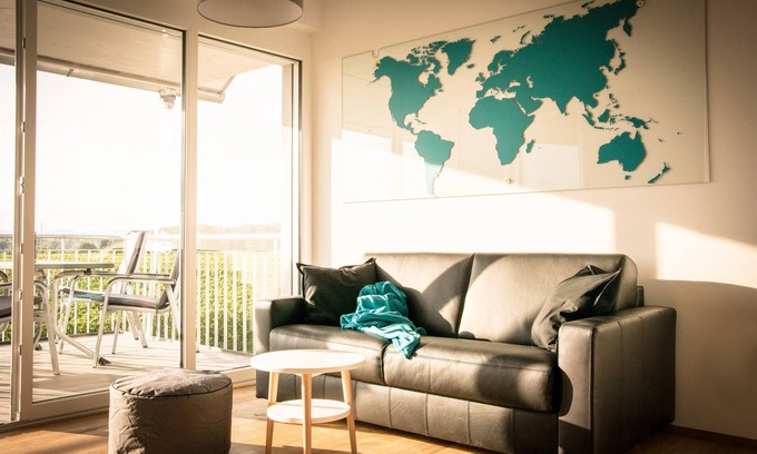 Oberrotweil Apartamento | Apartamento con vista al oeste, 58 m2, 1 dormitorio, máx. 4 personas