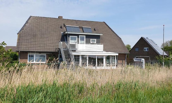 Emmelsbull Apartamento | Ferienwohnungen Haus Schau ins Land nah an der Nordsee