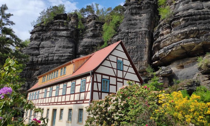 Rosenthal-Bielatal Apartamento | Ferienwohnungen Felsenkeller Bielatal