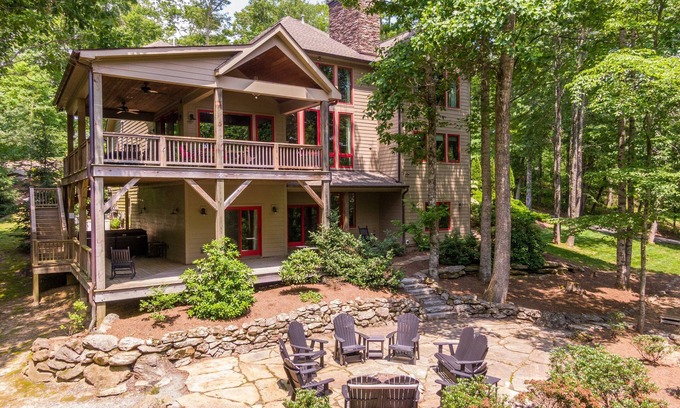 Blowing Rock Casa | Fern Ridge Lodge - Senderismo y pesca en el lago, bañera de hidromasaje, sala de juegos y más