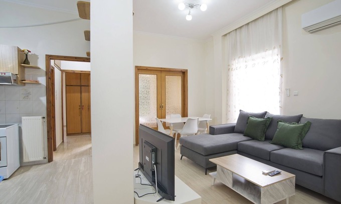 Argyroupoli Apartamento | Festos - Dos Habitaciones Piso, Capacidad 4