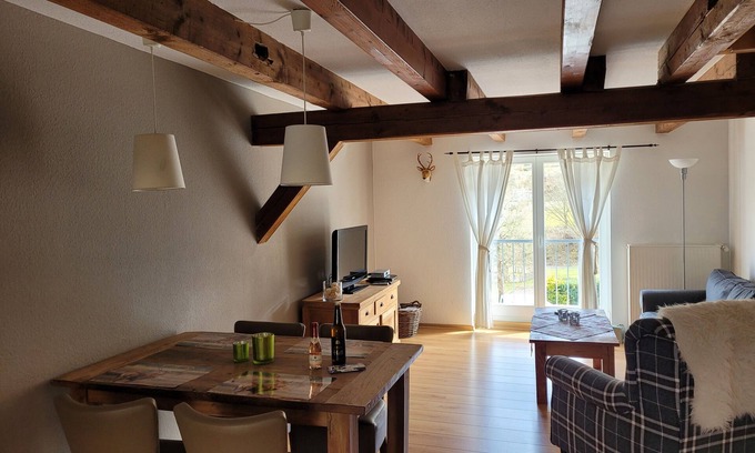 Schwalefeld Apartamento | Fewo Iberg in the former forest house
