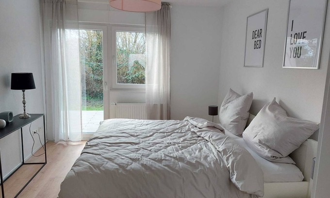 Freckenfeld Apartamento | Fewo Landpartie: Oasis of peace in the sunny southern Palatinate - bright and comfortable