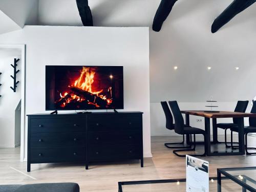 Nordhorn Apartamento | FeWo Lindenallee II Modernes DG-Apartment