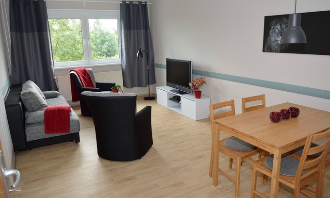 Vogelsang Apartamento | FEWO with green areas, balcony, parking spaces, conveniently located, quieter than you think