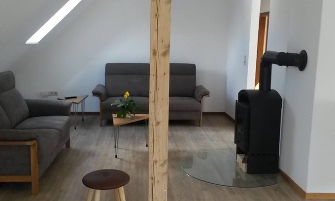 Nordseebad Burhave Apartamento | Fewo1, Obergeschoss, Dusche, WC, 2 Schlafräume - Ferienwohnungen Jedebrock