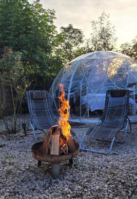 Hohenberg a.d.Eger Otro | Fichtel-Bubble gegen Aufpreis mit Hot Tub und Sauna
