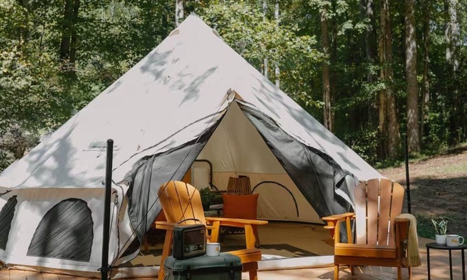 Travelers Rest Alquiler De RV | Field Trip Unit 8 Small Bell Tent