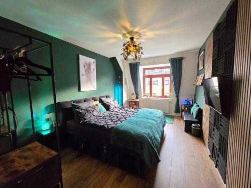 Leipziger Vorstadt Apartamento | Fifty Shades of Green P18 Apartment