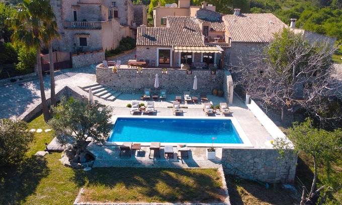 Pollensa Villa | Fina Can Guillo Pollensa con Piscina 10 Pers