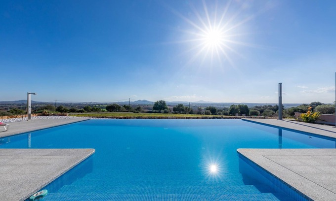 Manacor Villa | Finca Sa Montanyeta con vistas a la montaña, piscina y Wi-Fi