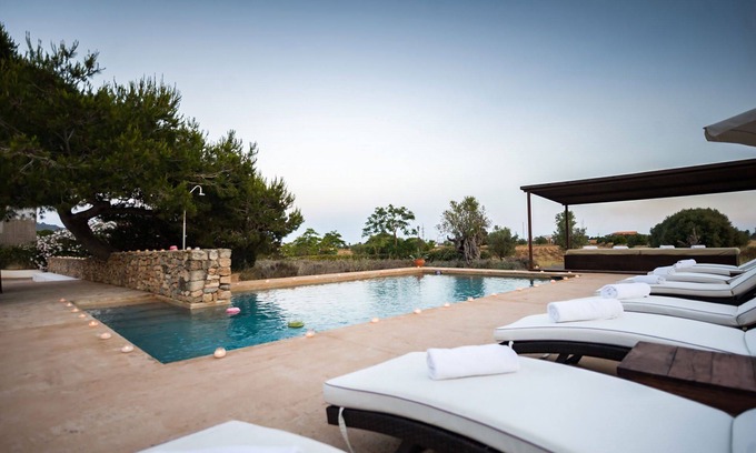 Puig d'en Valls Villa | Villa en Santa Eulalia Del Río con 6 habitaciones, capacidad 11