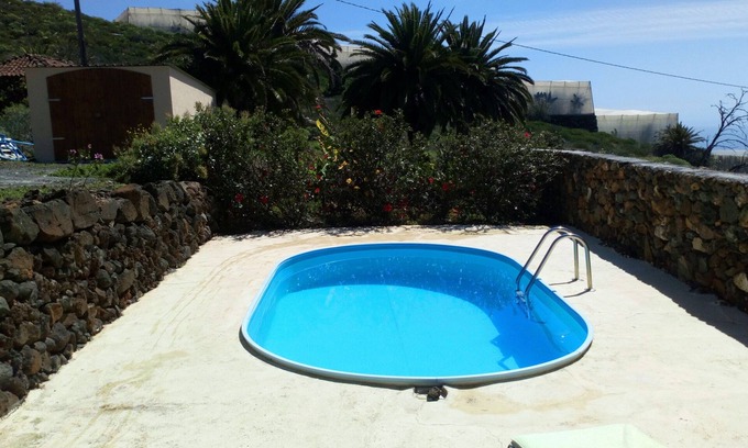 Arecida Casa | Finca con fantásticas vistas al mar y piscina.