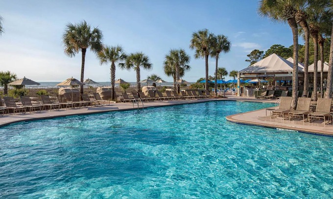 Hilton Head Island Complejo | 𝐅𝐢𝐧𝐝𝐢𝐧𝐠 𝐌𝐞𝐢𝐥𝐢 Beachfront Paradise@Grande Ocean Resort+Amenities. 2BR