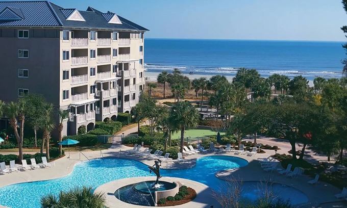 Hilton Head Island Complejo | 𝐅𝐢𝐧𝐝𝐢𝐧𝐠 𝐌𝐞𝐢𝐥𝐢 Beachfront Paradise@Grande Ocean Resort+Amenities. 2BR