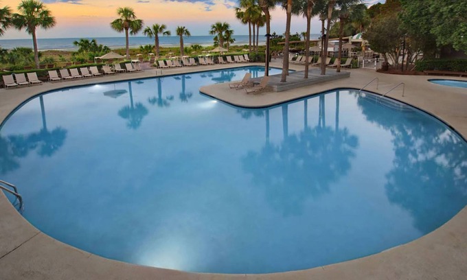 Hilton Head Island Complejo | 𝐅𝐢𝐧𝐝𝐢𝐧𝐠 𝐌𝐞𝐢𝐥𝐢 Beachfront Paradise@Grande Ocean Resort+Amenities. 2BR