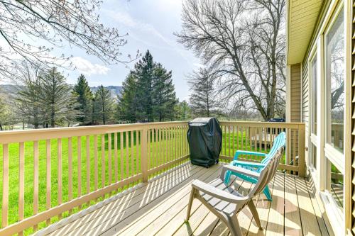 Blodgett Mills Casa | Finger Lakes Resort Retreat with Mountain-View Deck!