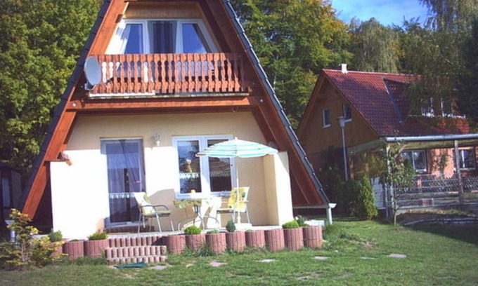 Zwenzow Cabina | Finnhütte Jano directamente en el lago con bote, chimenea - Finnhütte Joeldirekt en el lago con bote (22237)