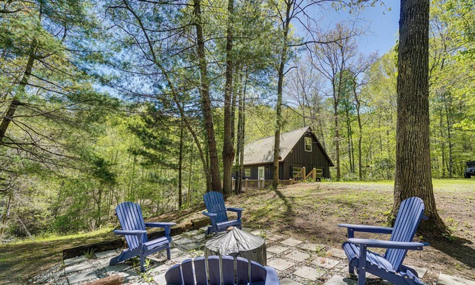 Unaka Cabina | Fire Pit + Community Perks: Murphy Family Cabin!