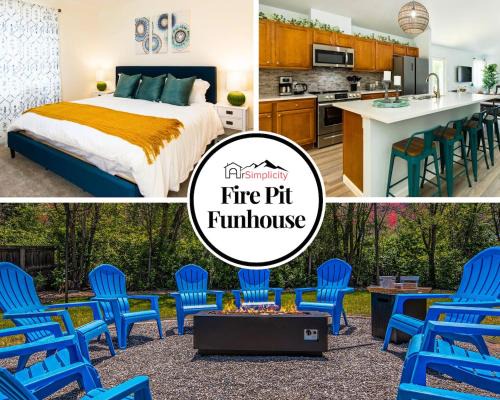 Westminster Casa | Fire Pit Funhouse 2 Master Suites Game Rm