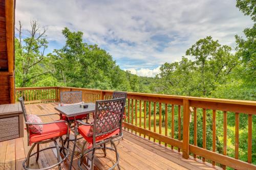 Harrison Casa | Fire Pit, Game Room and Mtn Views Cabin in Harrison