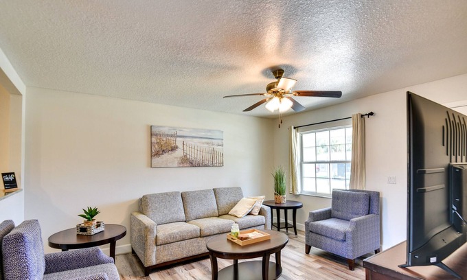 Longwood Casa | Fire Pit + Private Yard: Family Home in Longwood!