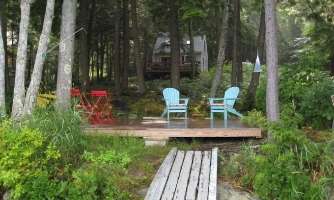Hope Cabaña | Firefly Cottage - Lakefront Cottage en Hope - El secreto mejor guardado de Maine